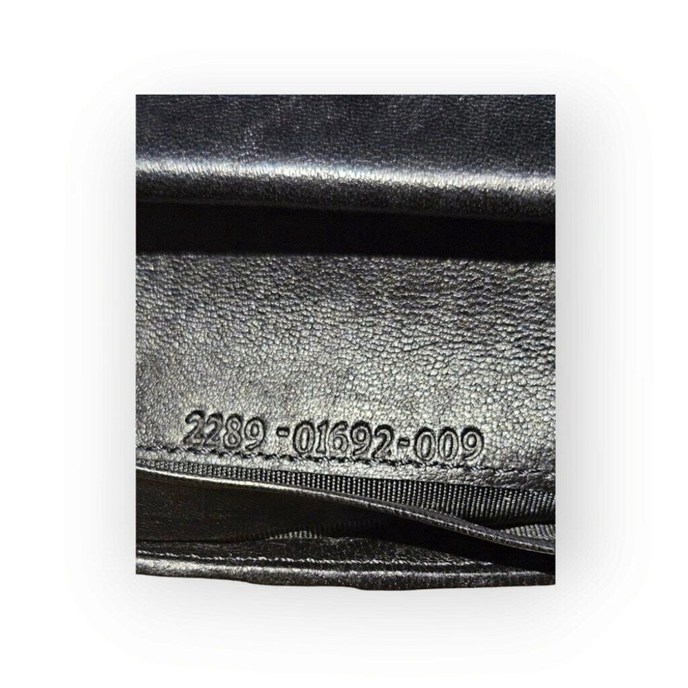 Fendi Black Leather and Canvas Bi-Fold Wallet - Picture 5 of 16